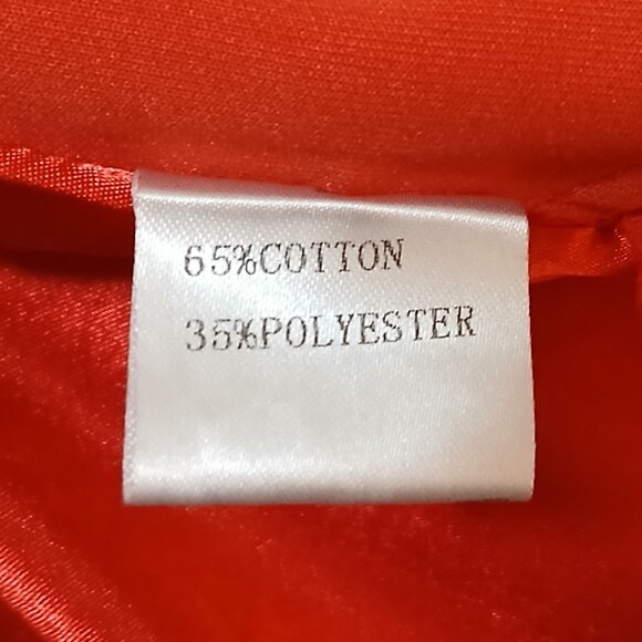 Akira Chicago Black Label Hooded Wrap Coat Jacket Women's Size M Red Belted - Picture 11 of 11